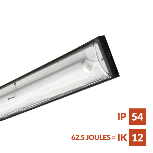 Linilux General purpose robust linear luminaire, with high efficacy