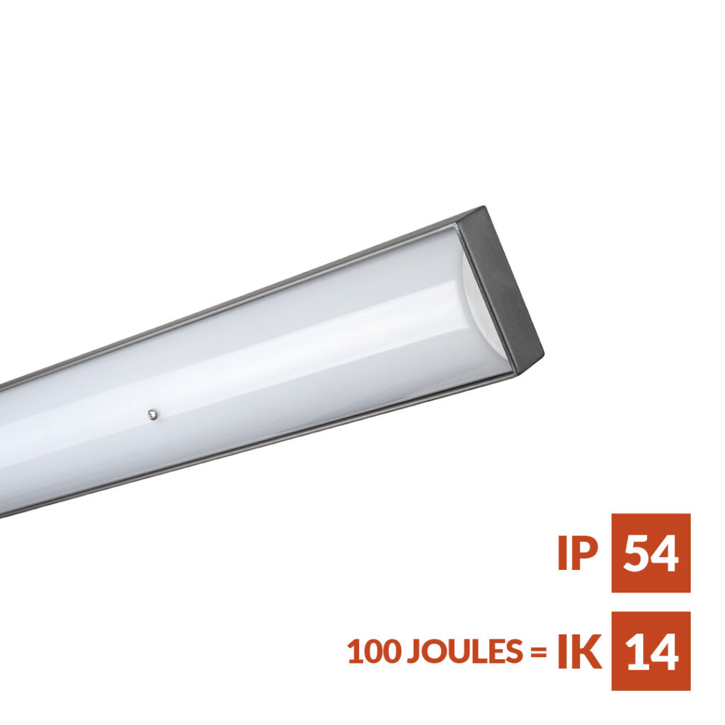 Parkalux Versatile vandal and weather resistant linear fitting