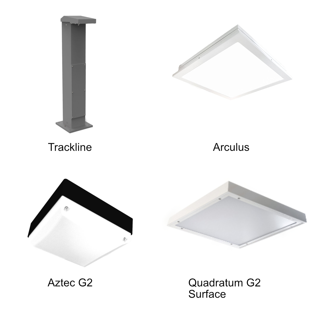 New luminaires available now