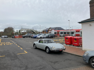 Train car park lighting