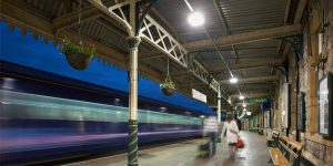 Brunel Vandal Resistant Bulkhead, Train Platform Lighting
