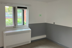 Anti ligature luminaire, Secure Health bedroom lighting