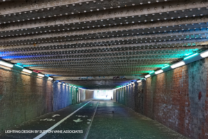 Sheppard Street Underpass, Robust Lighting Solutions impact resistant lighting vandal resistant lighting