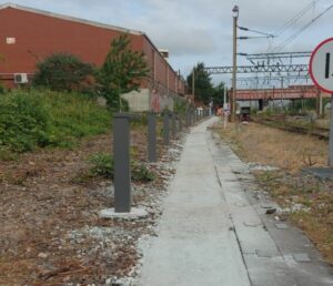 Railway Walkways Transport Lighting, bollard lighting