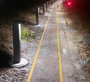 Railway Walkways Transport Lighting, bollard lighting