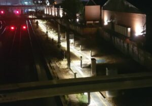 Railway Walkways Transport Lighting, bollard lighting