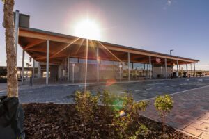 Beaulieu Park Station Rail lighting