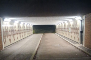 White Hart Roundabout energy-efficient lighting