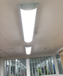 Custodial lighting, prison lighting, retrofit lighting, vandal resistant luminaries, linear luminaires