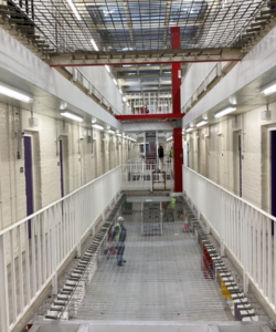 Custodial lighting, prison lighting, retrofit lighting, vandal resistant luminaries, linear luminaires