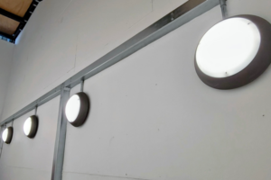 platform lighting, train station lighting, vandal resistant luminaires