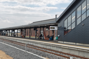 platform lighting, train station lighting, vandal resistant luminaires
